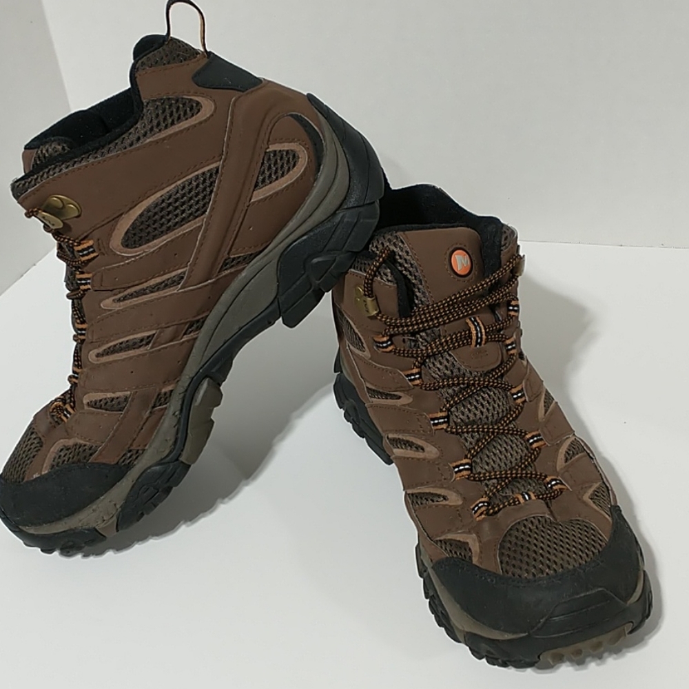 Merrell Moab 2 Mid GTX WP Hiking Boots Used 9.5M